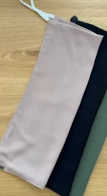 Halbniqab - Abaya Seide