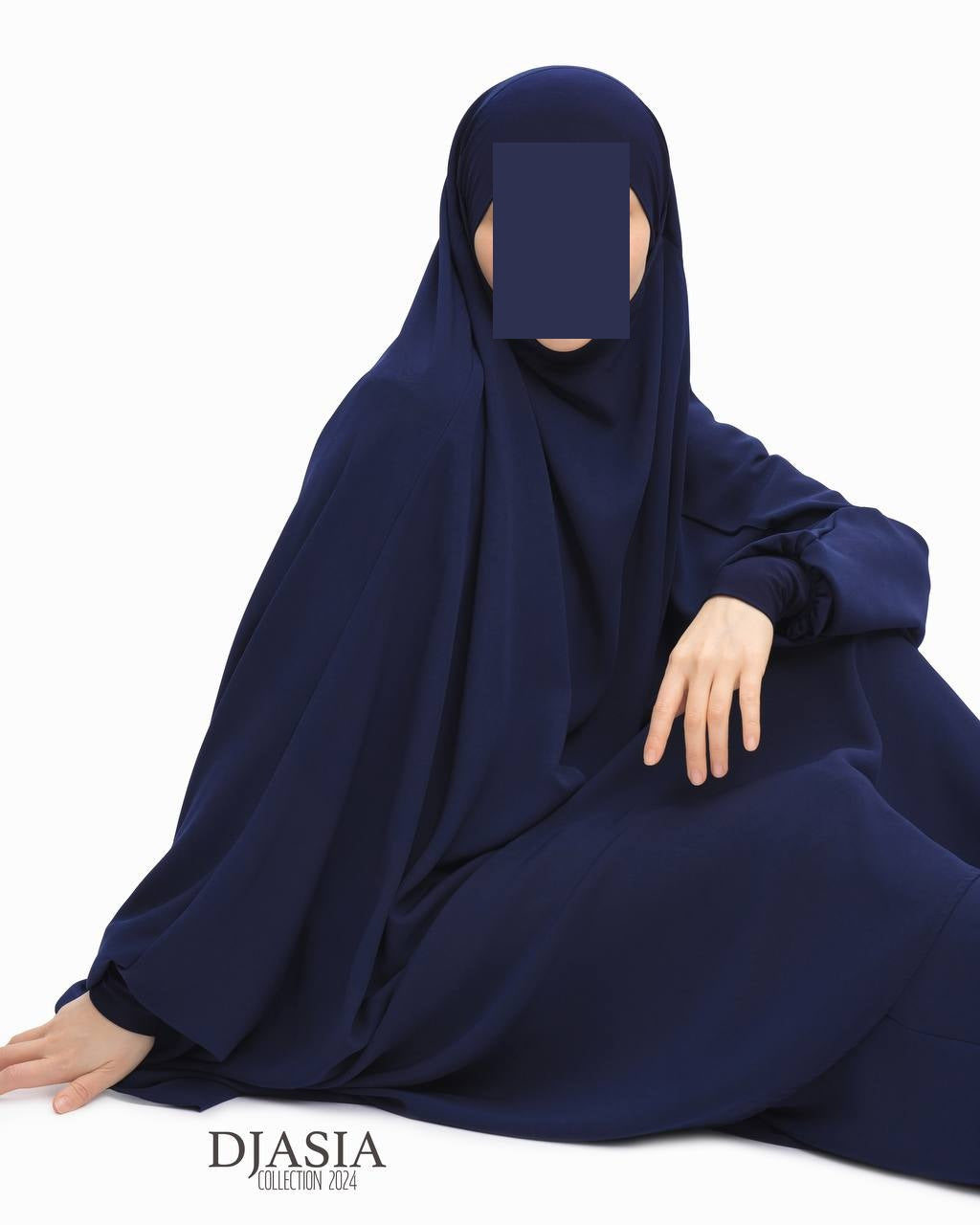 SET: Jilbab mit Hosen - Medina Seide
