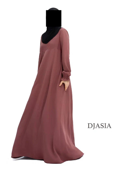 Basic Dress Abaya - Medina Seide