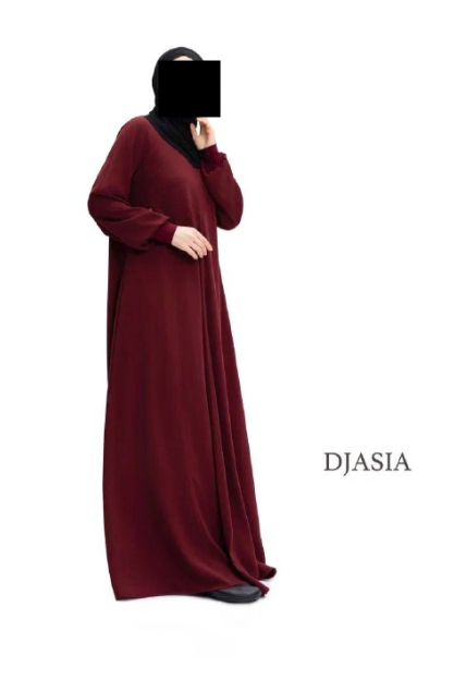 Basic Dress Abaya - Medina Seide