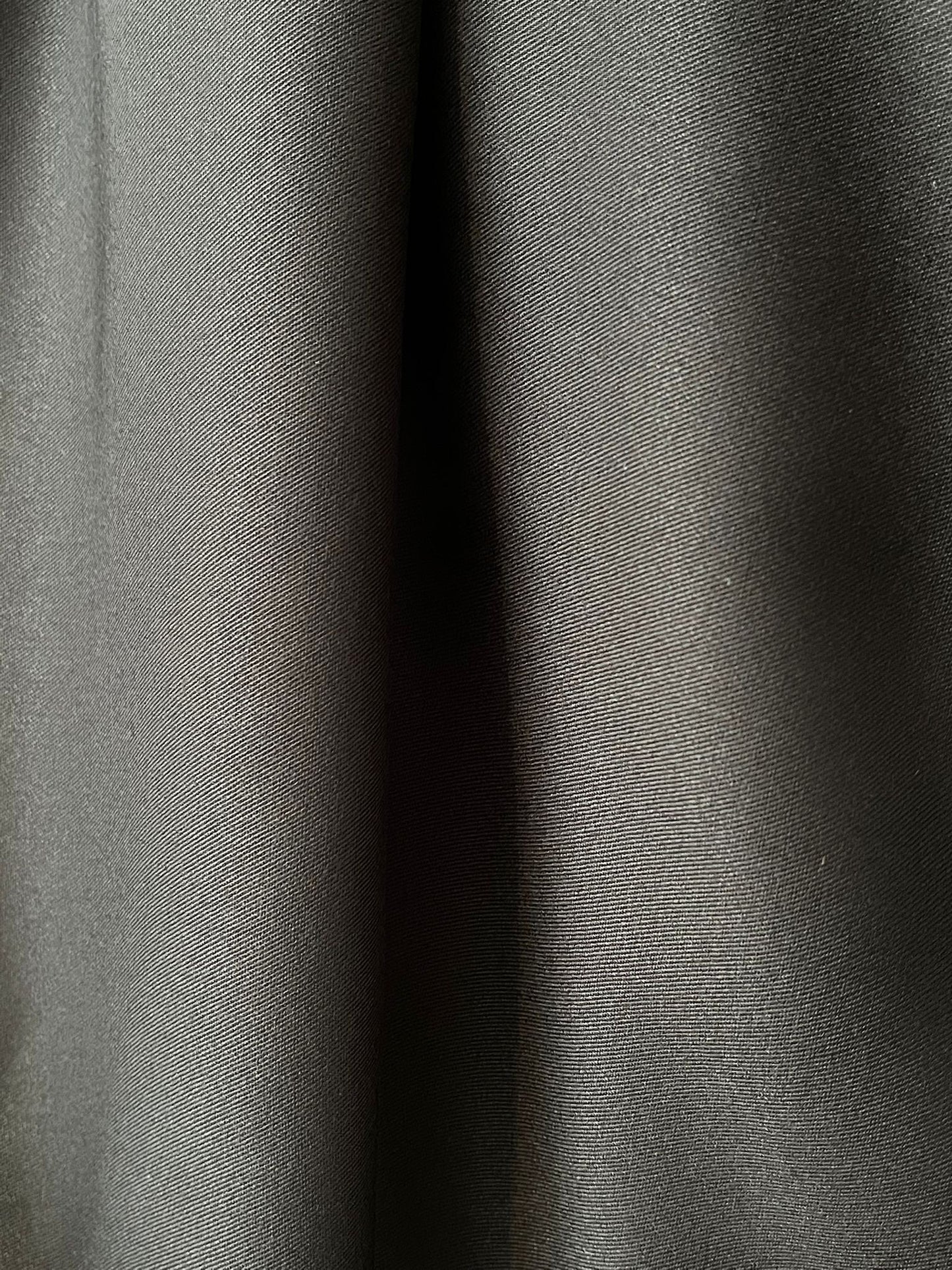 Schwarzes Baumwollset Abaya A-Linie und Standard Khimar