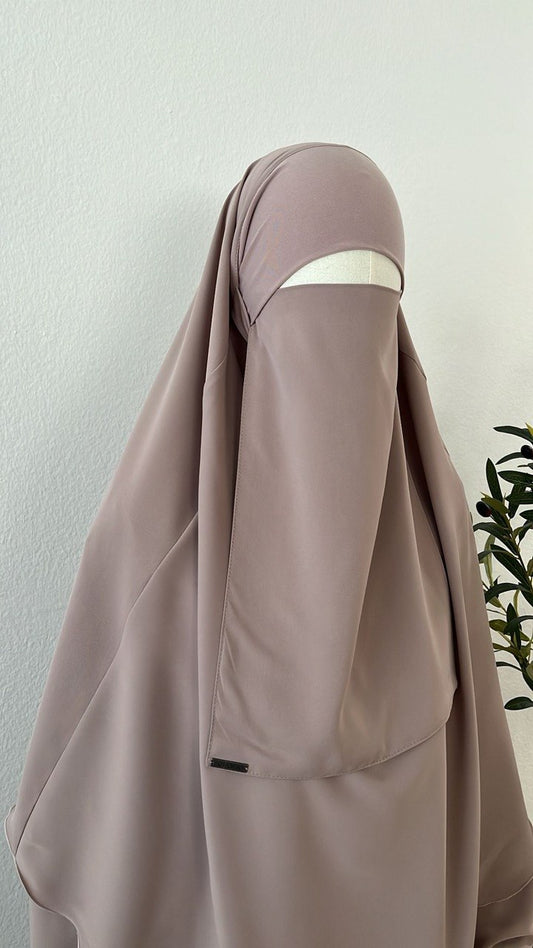 Halbniqab - Abaya Seide