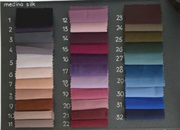 Standard Khimar - Medina Seide