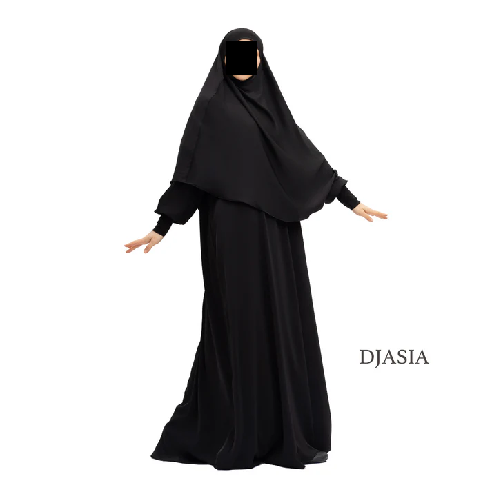 Abaya A-Linie - Abaya Seide