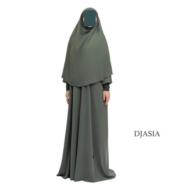 Abaya A-Linie - Abaya Seide