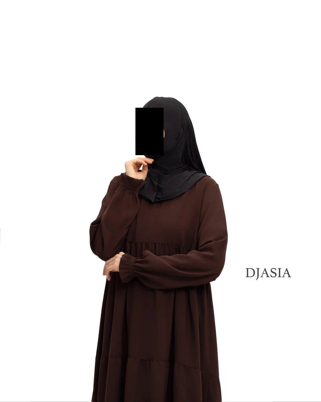 3-stufiges Kleid - Medina Seide