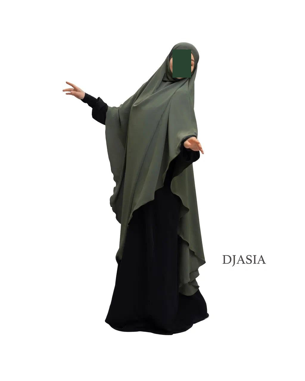 Khimar "Firdaws" - Abaya Seide