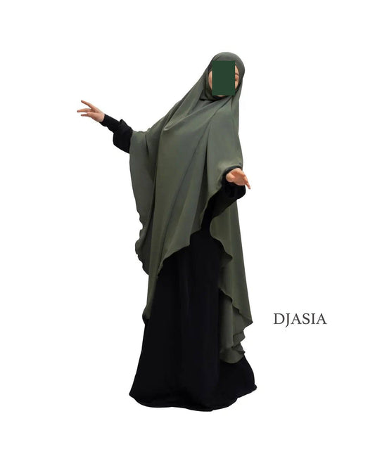 Khimar "Firdaws" - Abaya Seide