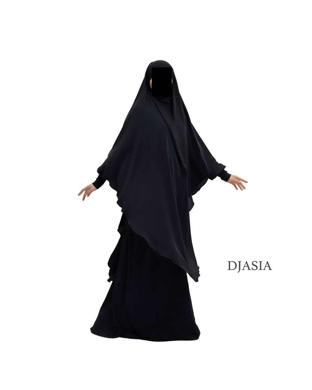 Khimar "Firdaws" - Abaya Seide