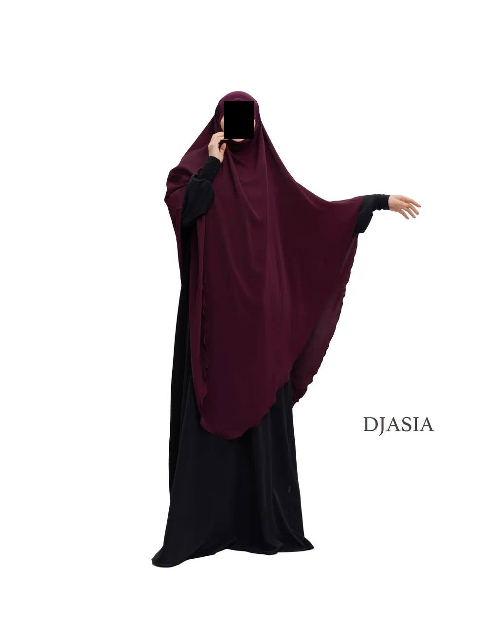Khimar "Firdaws" - Abaya Seide
