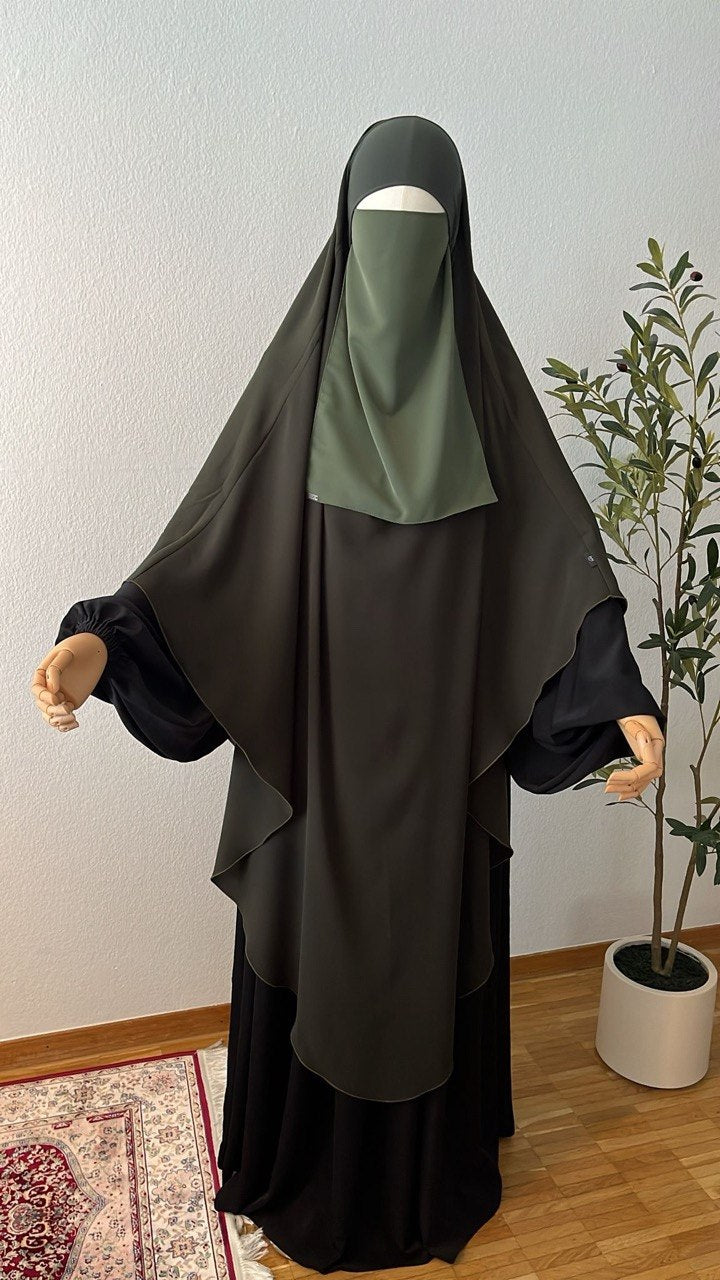 Halbniqab - Abaya Seide